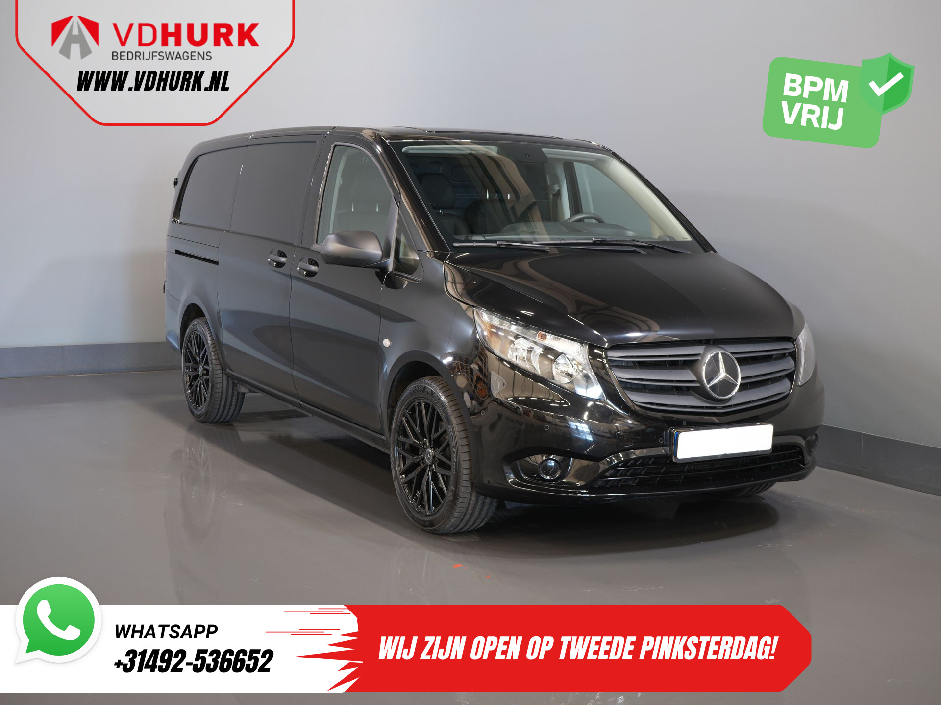 Mercedes-Benz Vito 114 CDI Aut. L2 BPM VRIJ! Carplay/ Cruise /Camera /PDC V+A/ Trekhaak