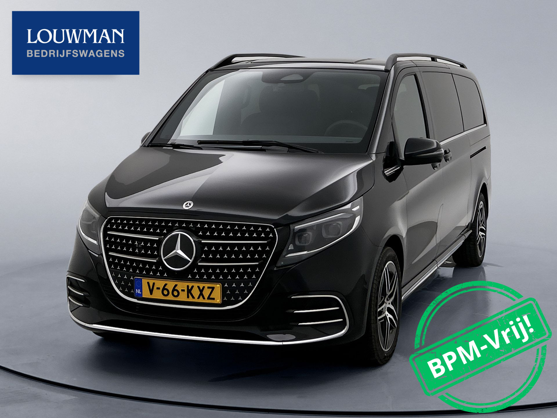 Mercedes-Benz V-Klasse 300d 4-MATIC Extra Lang AMG Avantgarde BPM-Vrij Dubbele Cabine 360 Graden Camera Elektrische Schuifdeuren Multibeam LED Adaptieve Cruise Control