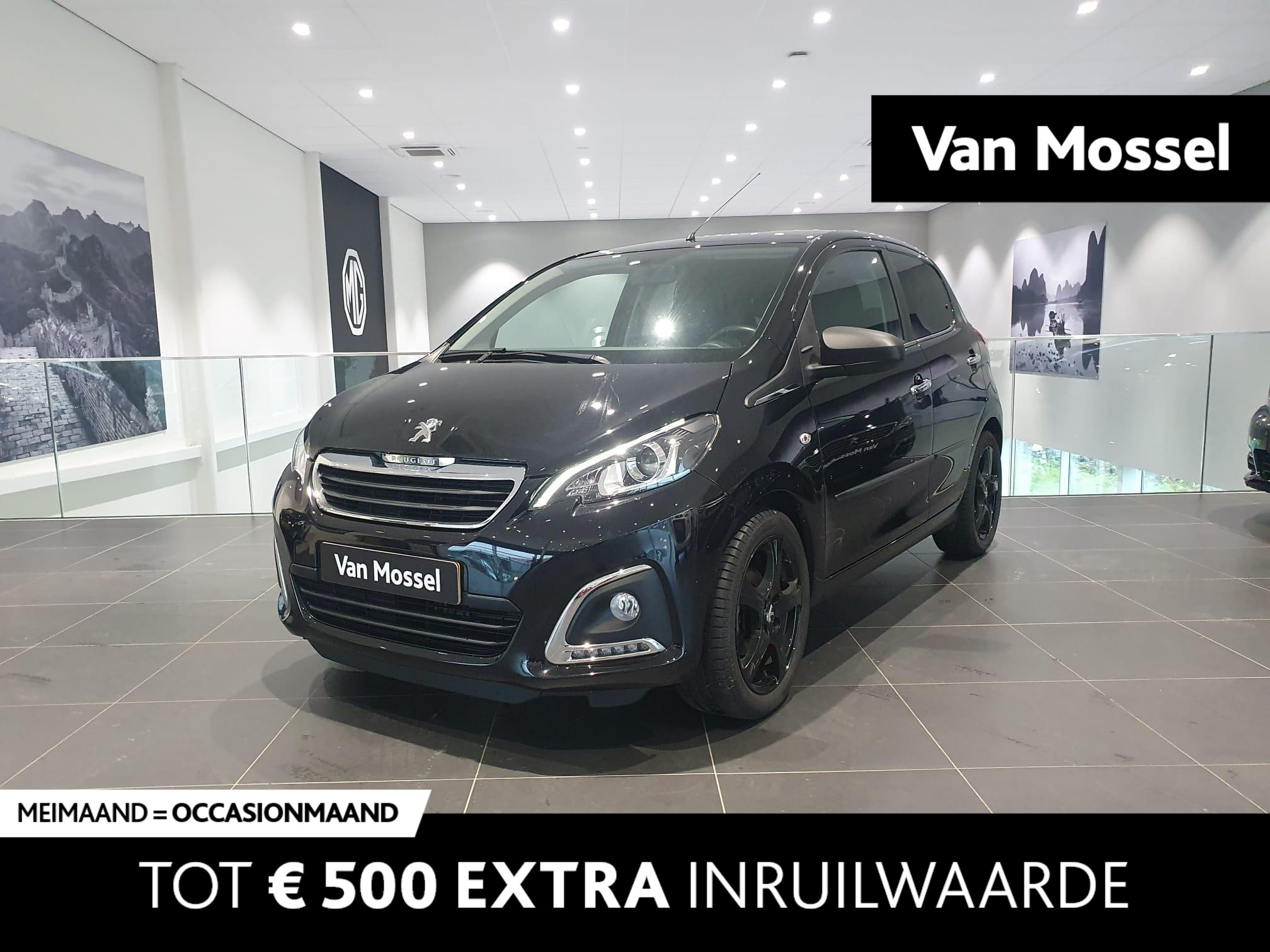 Peugeot 108 1.0 e-VTi Allure | UNIEKE AUTO!| Leder | Stoelverwarming | Black Gloss velgen | Camera  | Apple Carplay/Android Auto | Armsteun |